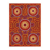 Our Artists&#039; Collection Out Bush Telling Stories Printed Wall Art