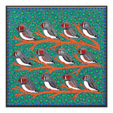 Our Artists' Collection Zebra Finches Printed Wall Art