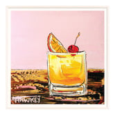 Our Artists' Collection Amaretto Sour &amp; Orange Printed Wall Art