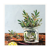 Our Artists&#039; Collection Rosemary &amp; Lemon Printed Wall Art