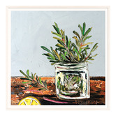Our Artists&#039; Collection Rosemary &amp; Lemon Printed Wall Art