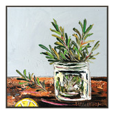 Our Artists&#039; Collection Rosemary &amp; Lemon Printed Wall Art