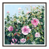 Our Artists' Collection Pink Roses Printed Wall Art