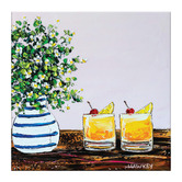 Our Artists&#039; Collection Amaretto Sour &amp; Daisies Printed Wall Art
