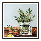 Our Artists&#039; Collection Rosemary &amp; Lemon Printed Wall Art