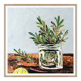 Our Artists&#039; Collection Rosemary &amp; Lemon Printed Wall Art