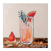 Our Artists&#039; Collection Grapefruit Cocktail Printed Wall Art