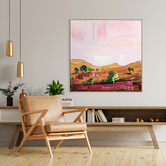 Our Artists&#039; Collection Desert Air Printed Wall Art
