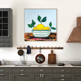 Our Artists&#039; Collection Lemon Lady Printed Wall Art