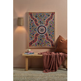 Our Artists&#039; Collection Children Picking Desert Flowers Printed Wall Art