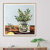 Our Artists&#039; Collection Rosemary &amp; Lemon Printed Wall Art