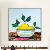 Our Artists&#039; Collection Lemon Lady Printed Wall Art