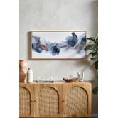 Our Artists' Collection Fire &amp; Ice Abstract Printed Wall Art