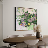 Our Artists' Collection Blushious Iris Printed Wall Art