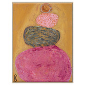 Our Artists&#039; Collection Golden Zen Printed Wall Art