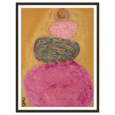 Our Artists&#039; Collection Golden Zen Printed Wall Art