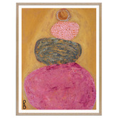 Our Artists&#039; Collection Golden Zen Printed Wall Art