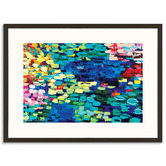 Our Artists' Collection Floating Lilies Printed Wall Art | Temple & Webster