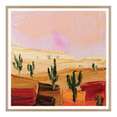 Our Artists&#039; Collection Desert Cacti Printed Wall Art