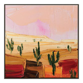 Our Artists&#039; Collection Desert Cacti Printed Wall Art