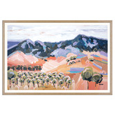 Our Artists' Collection Macedon Vineyard Printed Wall Art