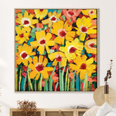 Our Artists' Collection JayaS Daisies Wall Art