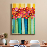 Our Artists' Collection Vintage Poppies Stretched Canvas