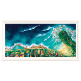 Our Artists&#039; Collection Morning Coffee at Shelly Beach Printed Wall Art