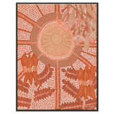 Our Artists' Collection Desert Pea Printed Wall Art