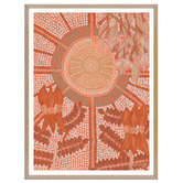 Our Artists' Collection Desert Pea Printed Wall Art