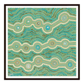 Our Artists' Collection Waranta Tapilti Journey Printed Wall Art