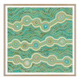 Our Artists' Collection Waranta Tapilti Journey Printed Wall Art