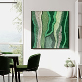 Our Artists&#039; Collection Yurrurru Scrub Printed Wall Art