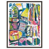 Our Artists&#039; Collection Abstract Natives Printed Wall Art