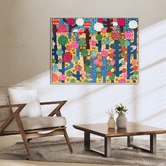 Our Artists' Collection Sashiko Forest Printed Wall Art