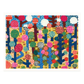 Our Artists' Collection Sashiko Forest Printed Wall Art