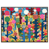 Our Artists' Collection Sashiko Forest Printed Wall Art