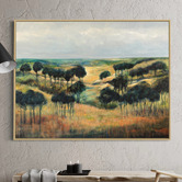 Our Artists' Collection Valley Greens Printed Wall Art