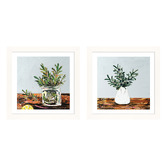 Our Artists&#039; Collection Evergreen Framed Paper Print Wall Art Diptych