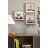 Our Artists' Collection 3 Piece Harmonious Spirits Framed Paper Print Wall Art Set
