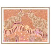 Our Artists' Collection Riyawina on Country Printed Wall Art
