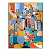 Our Artists' Collection Caravel on the Horizon Canvas Wall Art