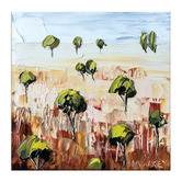 Our Artists' Collection Colourful Land III Canvas Wall Art
