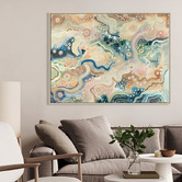Our Artists' Collection Shaping Country Canvas Wall Art
