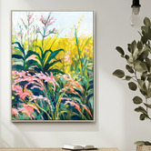 Our Artists' Collection Long Grass I Canvas Wall Art