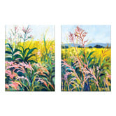 Our Artists' Collection 2 Piece Long Grass Canvas Wall Art Set