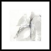 Spyglass Gallery Monochrome Gestures I Framed Print