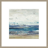 Spyglass Gallery Indigo Horizon I Framed Print