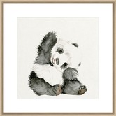 Spyglass Gallery Baby Panda I Framed Print