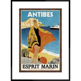 Spyglass Gallery Cruise Antibes Framed Printed Wall Art